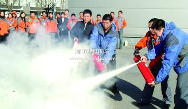 雙力電機車公司消防演習